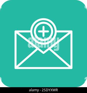 New message Vector Icon Design Illustration Stock Vector