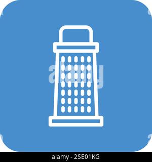 Grater Vector Icon Design Illustration Stock Vector