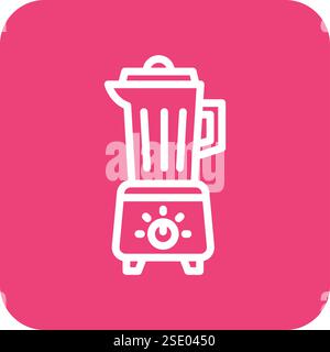 Blender Vector Icon Design Illustration Stock Vector