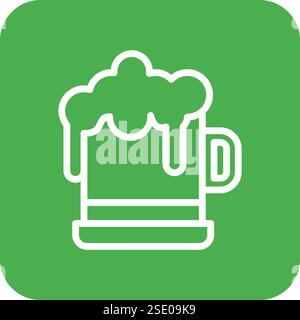 Beer Vector Icon Design Illustration Stock Vector