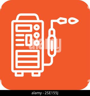 Welding Vector Icon Design Illustration Stock Vector