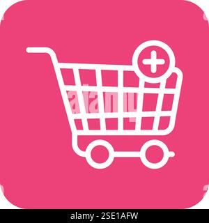Add to cart Vector Icon Design Illustration Stock Vector