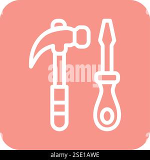 Repair tool Vector Icon Design Illustration Stock Vector