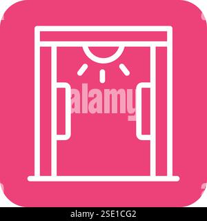 Scanner Vector Icon Design Illustration Stock Vector