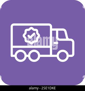 Shipping Vector Icon Design Illustration Stock Vector