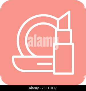 Cosmetics Vector Icon Design Illustration Stock Vector