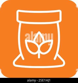 Fertilizer Vector Icon Design Illustration Stock Vector