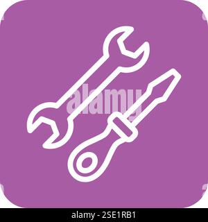 Tools Vector Icon Design Illustration Stock Vector