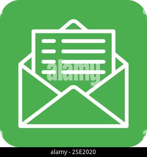 Mailing Vector Icon Design Illustration Stock Vector