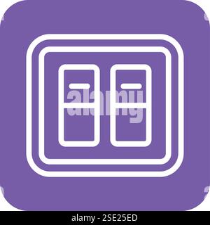 Switch Vector Icon Design Illustration Stock Vector