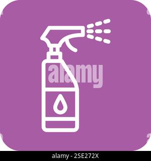 Spray Vector Icon Design Illustration Stock Vector