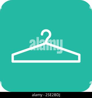 Hanger Vector Icon Design Illustration Stock Vector