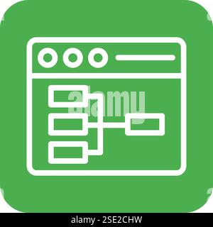 Ux design Vector Icon Design Illustration Stock Vector