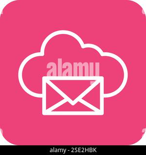 Email Vector Icon Design Illustration Stock Vector