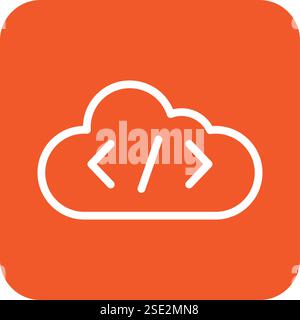 Coding Vector Icon Design Illustration Stock Vector