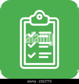 Clipboard Vector Icon Design Illustration Stock Vector