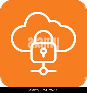 Data protection Vector Icon Design Illustration Stock Vector