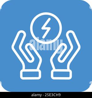 Energy Vector Icon Design Illustration Stock Vector