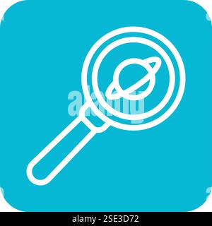Exploration Vector Icon Design Illustration Stock Vector