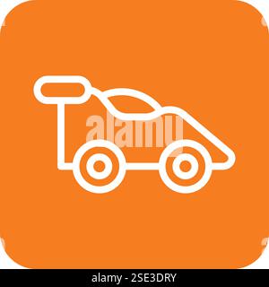 Car Vector Icon Design Illustration Stock Vector