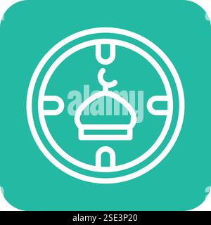 Direction Vector Icon Design Illustration Stock Vector