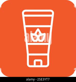 Organic product Vector Icon Design Illustration Stock Vector