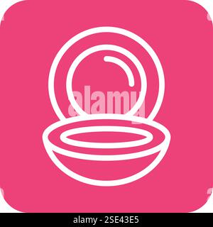 Powder Vector Icon Design Illustration Stock Vector