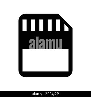 sd card icon vector template illustration design Stock Vector