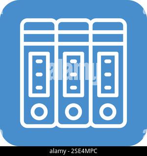 Business folder Vector Icon Design Illustration Stock Vector