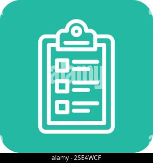 Check list Vector Icon Design Illustration Stock Vector