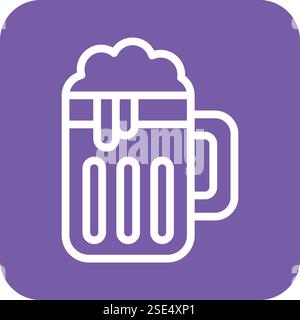 Beer Vector Icon Design Illustration Stock Vector