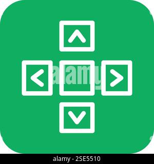 Buttons Vector Icon Design Illustration Stock Vector