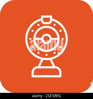 Web cam Vector Icon Design Illustration Stock Vector
