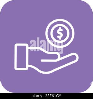 Donation Vector Icon Design Illustration Stock Vector