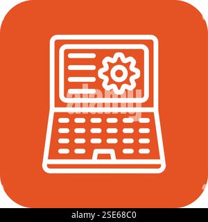 Information Management Vector Icon Design Illustration Stock Vector