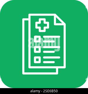 Document Vector Icon Design Illustration Stock Vector