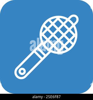 Tea Strainer Vector Icon Design Illustration Stock Vector