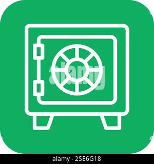 Storage Vector Icon Design Illustration Stock Vector