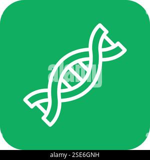 Dna Vector Icon Design Illustration Stock Vector