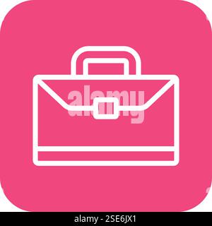 Briefcase Vector Icon Design Illustration Stock Vector