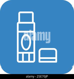 Glue Stick Vector Icon Design Illustration Stock Vector