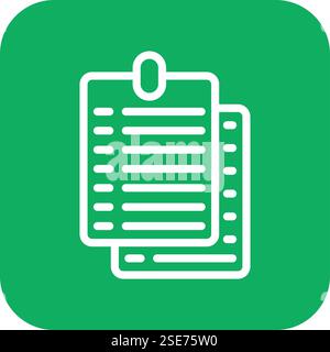 Sticky Note Vector Icon Design Illustration Stock Vector