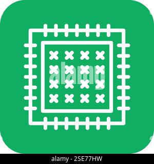 Patch Vector Icon Design Illustration Stock Vector