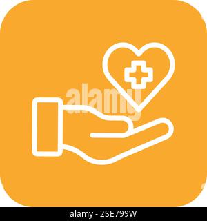 Health Vector Icon Design Illustration Stock Vector