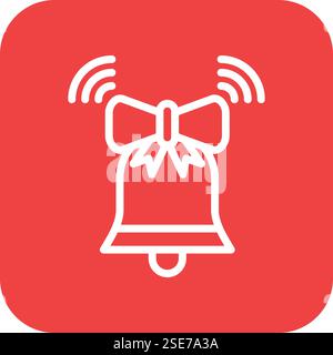 Bell Vector Icon Design Illustration Stock Vector