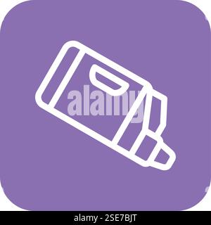 Engine oil Vector Icon Design Illustration Stock Vector