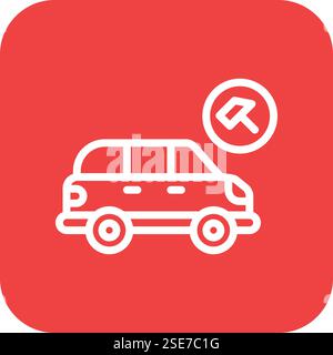 Hammer Vector Icon Design Illustration Stock Vector