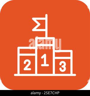 Achievements Vector Icon Design Illustration Stock Vector