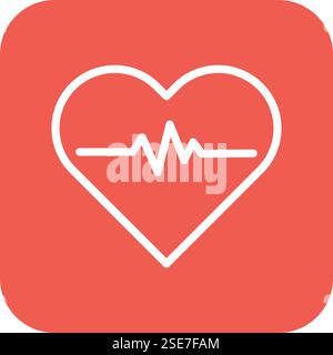 Heart Vector Icon Design Illustration Stock Vector
