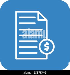Financial Vector Icon Design Illustration Stock Vector